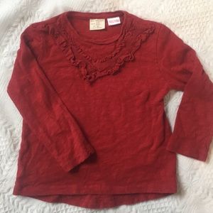 Red Zara sweater